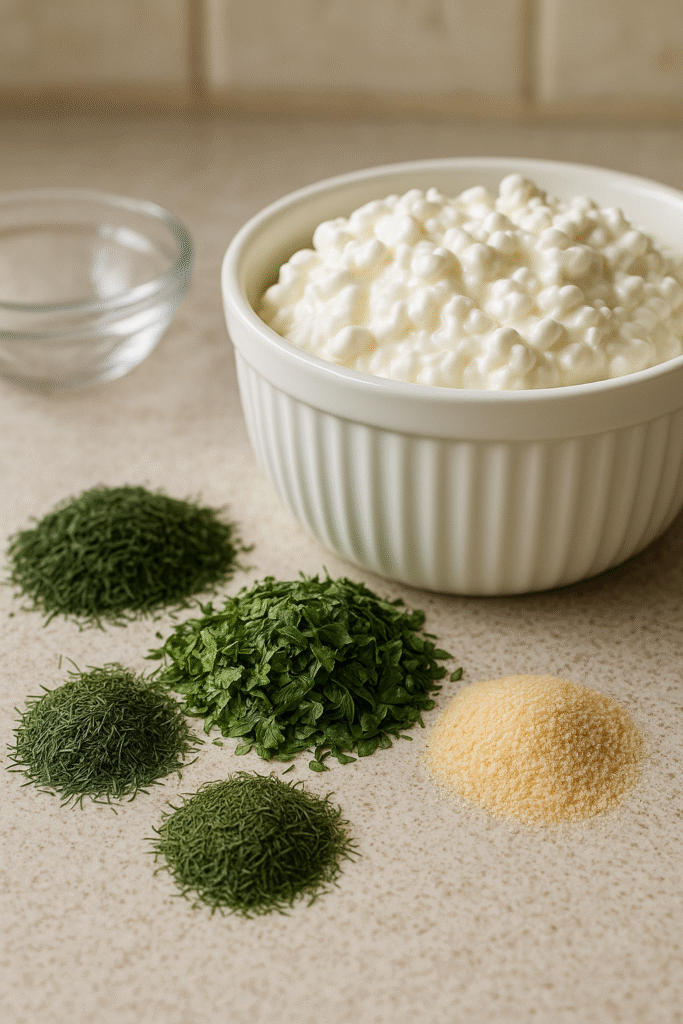 Cottage Cheese Ranch Dip: The Creamiest, Healthiest Snack You’ll Love 7 ranch seasoning ingredients for cottage cheese ranch dip