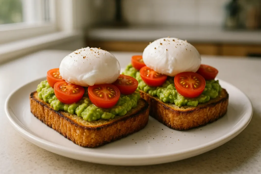Cottage Cheese Bread: The Delicious Protein-Packed Loaf You’ll Love 8 Cottage cheese bread served with avocado and egg