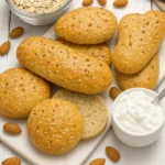 Cottage Cheese Bread: The Delicious Protein-Packed Loaf You’ll Love 9 Freshly sliced cottage cheese bread on wooden board