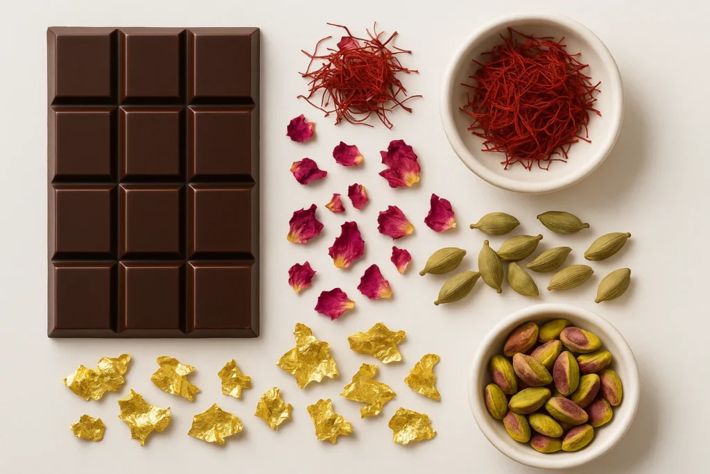 Dubai Chocolate Bar: The Ultimate Sweet Obsession Unwrapped 7 Dubai chocolate bar ingredients