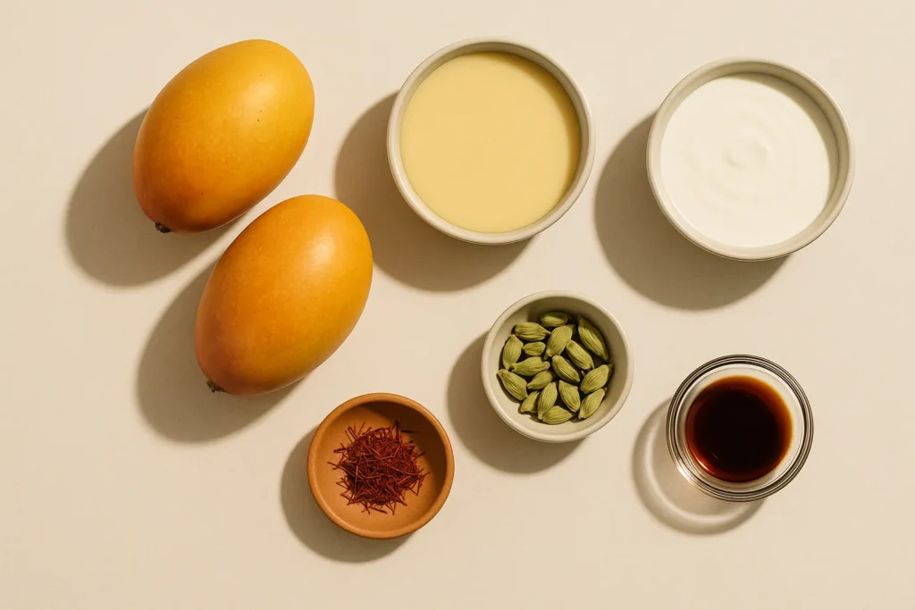 Fumang Propitious Mango Ice Cream: The Most Luxurious Mango Treat You’ve Never Tried 7 Ingredients for Fumang propitious mango ice cream