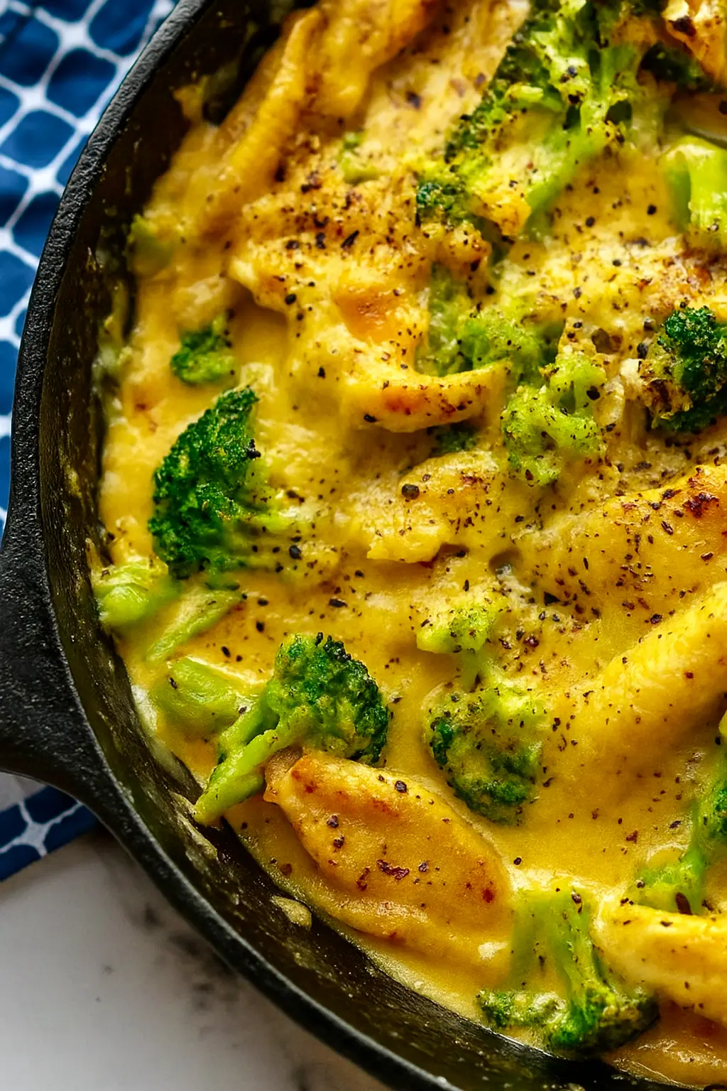 Low Carb Chicken Alfredo Bake: A Delicious Keto-Friendly Comfort Dish 5 Served low carb chicken alfredo bake on a plate