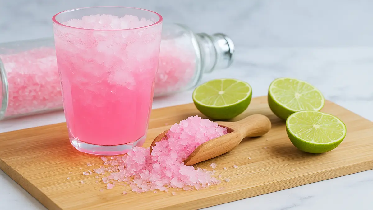 pink salt trick for weight loss with warm water