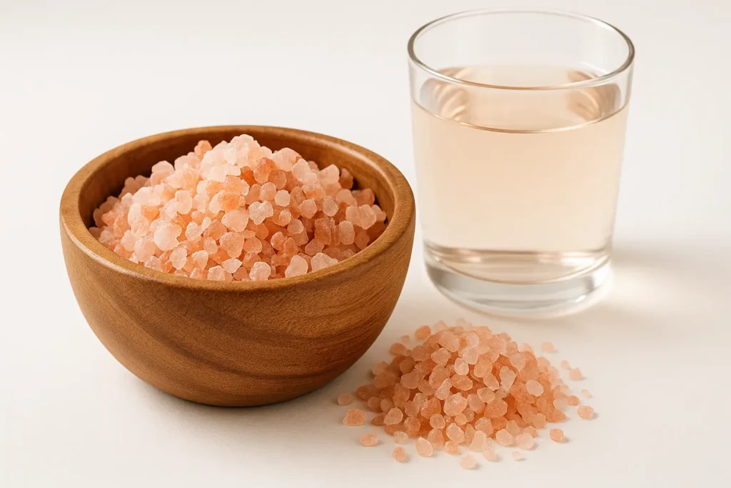Pink Salt Trick for Weight Loss: Does This Popular Trend Really Work? 6 ingredients for pink salt trick for weight loss
