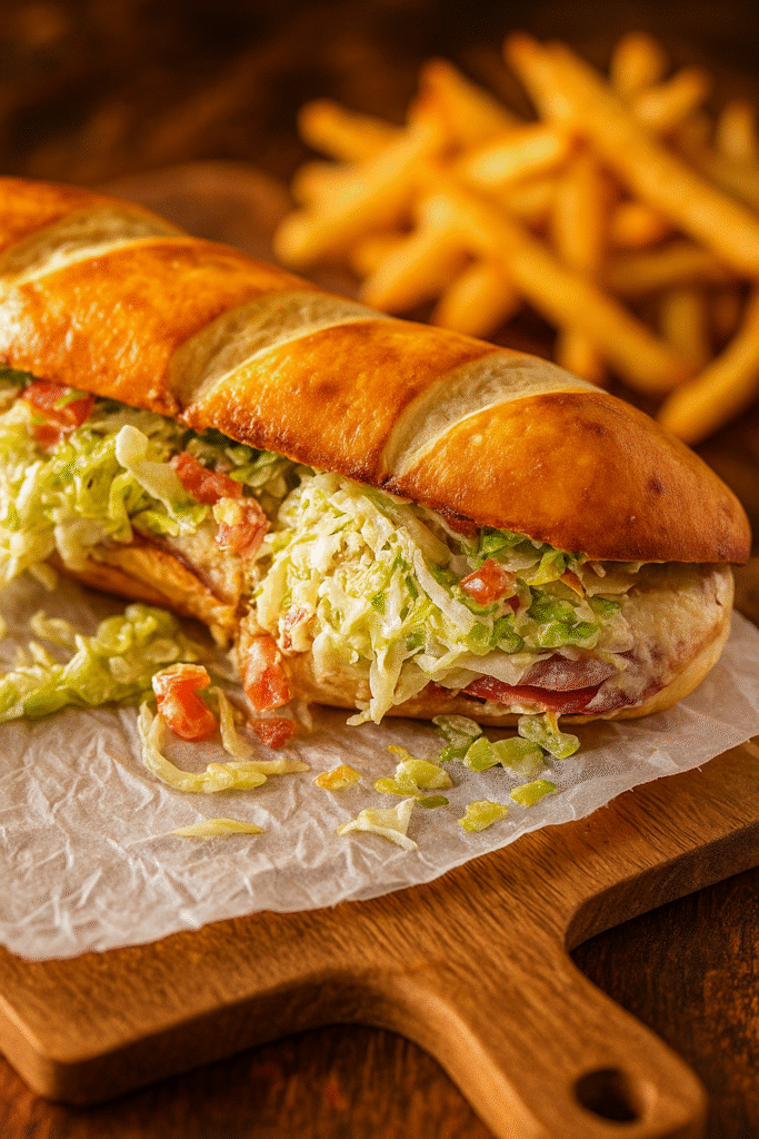 Grinder Sandwich: The Ultimate Guide to the Boldest Layered Sub You'll Ever Taste 10 Grinder sandwich served with chips and iced tea