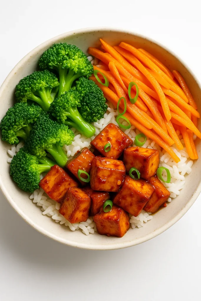 Hot Honey Beef Bowl: The Best Viral Dinner That Packs Bold Flavor 10 Vegan tofu version of hot honey bowl