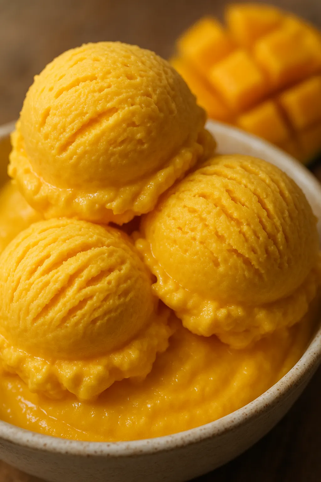 Mango Propitious Ice Cream: The Ultimate Tropical Dessert You Need to Try 5 mango propitious ice cream in a bowl