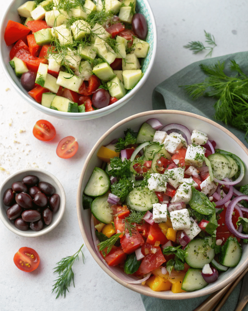 Mediterranean Cucumber Salad: The Ultimate Fresh and Flavorful Recipe Guide 10 Mediterranean Cucumber Salad vs. Greek Salad