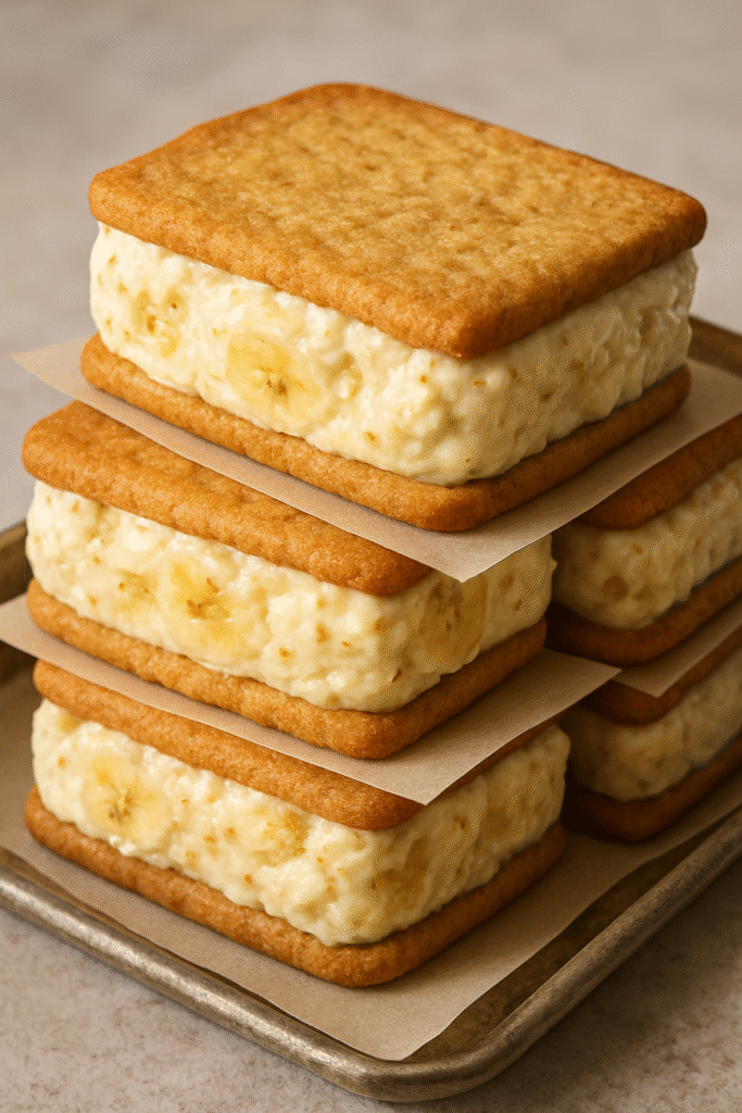 Nightingale Ice Cream Sandwiches Banana Pudding is trending. Discover 9 delicious reasons to try this nostalgic treat now. 8 Homemade Nightingale Ice Cream Sandwiches Banana Pudding