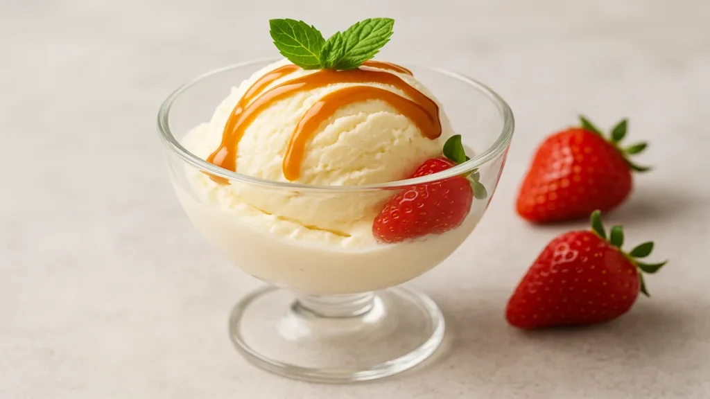 serving ninja creami vanilla ice cream recipe