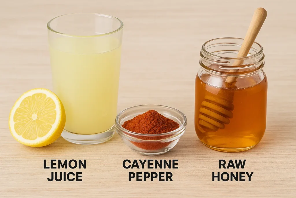 Best Recipes with Apple Cider Vinegar for Weight Loss That Actually Work 8 Lemon Juice, Cayenne Pepper, and Raw Honey