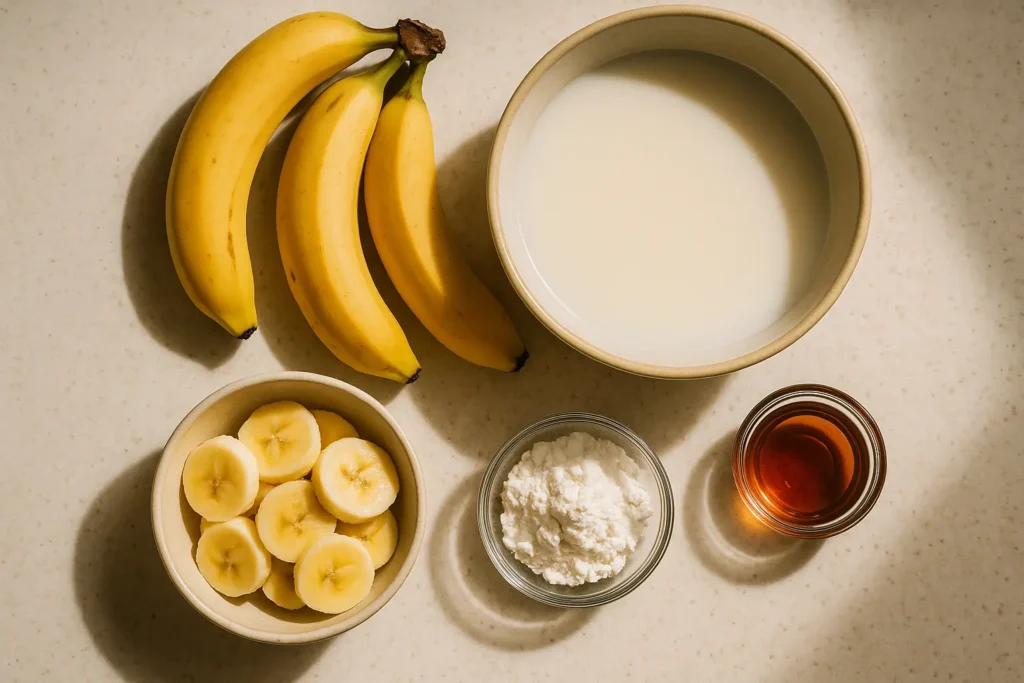 The Best Vegan Banana Pudding Recipe (Dairy-Free & Delicious) 7 Vegan banana pudding ingredients