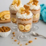 The Best Vegan Banana Pudding Recipe (Dairy-Free & Delicious) 9 Creamy vegan banana pudding in spoon