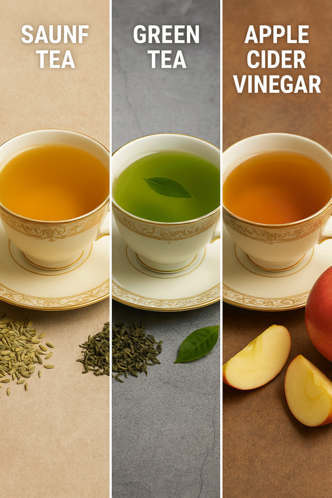 Saunf Tea for Weight Loss: The Simple Indian Secret That Works 8 Saunf tea vs green tea vs ACV for weight loss