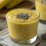 Banana recipe to lose weight smoothie with chia seeds